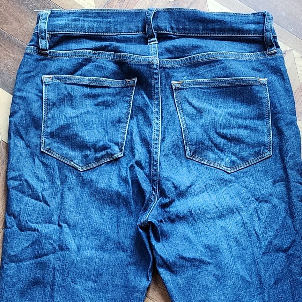 J.Crew Dark Wash Skinny Jeans Size 27 - Picture 10 of 13